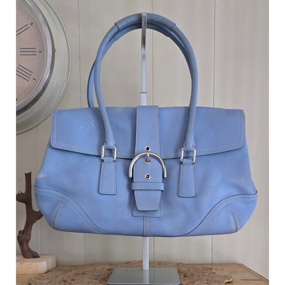 Coach Soho Flap Satchel Ladies Bag - Picture 2 of 12